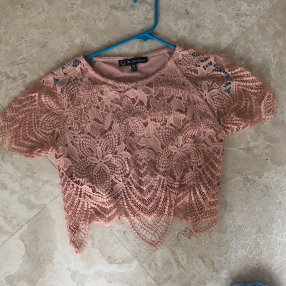 For love and lemons lace top